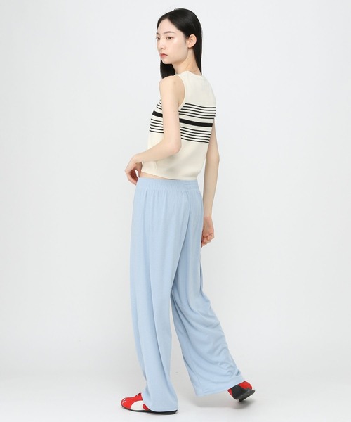 3.3 Field Trip （3.3フィールドトリップ）の「3.3 Field Trip／バンディングパンツ（スウェットパンツ・レディース・ブラック/ライトブルー/グレー・FREE）」の11枚目の写真