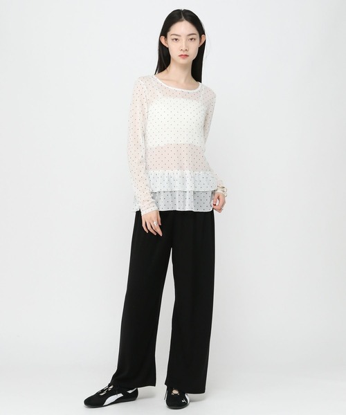 3.3 Field Trip （3.3フィールドトリップ）の「3.3 Field Trip／バンディングパンツ（スウェットパンツ・レディース・ブラック/ライトブルー/グレー・FREE）」の16枚目の写真