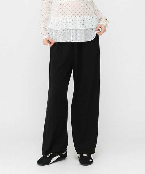 3.3 Field Trip （3.3フィールドトリップ）の「3.3 Field Trip／バンディングパンツ（スウェットパンツ・レディース・ブラック/ライトブルー/グレー・FREE）」の17枚目の写真