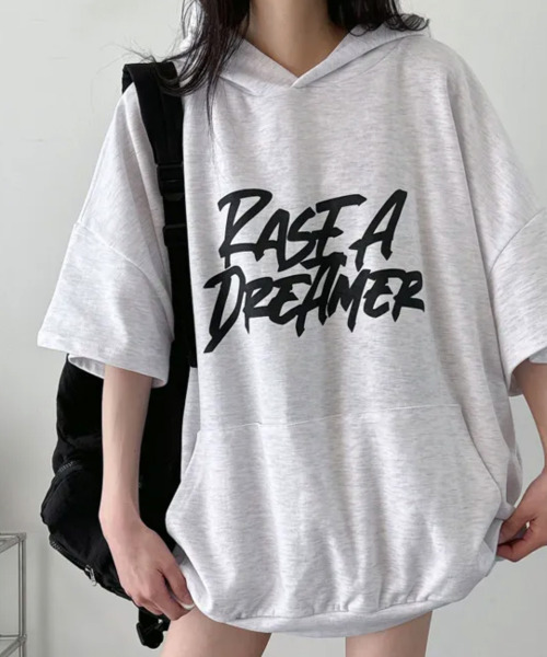 2点まとめ専用☆古着リメイク☆ ロックファッション☆個性的☆半袖パーカー☆手縫い セール】a.p.o.v. -ankoROCK's select- オーバーサイズ甘編み裏