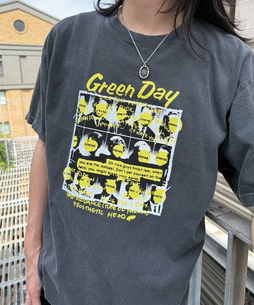 RATTLE TRAP(ラトルトラップ)の「【GOOD ROCK SPEED】プリントTシャツ(GREEN DAY/グリーンデイ)(Tシャツ/カットソー・メンズ・チャコールグレー・M/L/LL)」の1枚目の写真