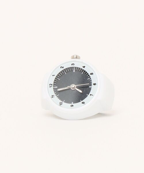 Burner(バーナー)の「【OKUOKU 0909】watch ring 指輪時計 アソート マルチカラー フリーサイズ仕様 oku-ring-g7【GBT】(リング・メンズ・シルバー系その他3/レッド系その他2/ゴールド/シルバー系その他/ピンクゴールド/ゴールド系その他/ブラック系1/ホワイト系その他/ゴールド系2/ブラウン/ホワイト/コバルトブルー/ネイビー/パープル/イエロー/ピンク系その他2/ゴールド系3/ブラック系その他3/イエロー系その他2/ホワイト系その他2/シルバー/シルバー系その他2/ブラック系その他/ゴールド系その他4/ブルー系その他2/ブラック系その他2/ゴールド系/ゴールド系その他3/ゴールド系その他2/ブラック/オレンジ系その他2/カリビアンブルー/レッド系その他3/ピンク/グリーン/レッド/シルバー系3・FREE)」の3枚目の写真