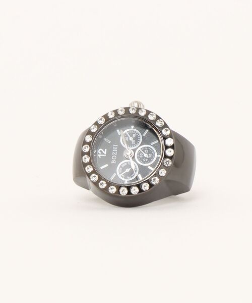 Burner(バーナー)の「【OKUOKU 0909】watch ring 指輪時計 アソート マルチカラー フリーサイズ仕様 oku-ring-g7【GBT】(リング・メンズ・シルバー系その他3/レッド系その他2/ゴールド/シルバー系その他/ピンクゴールド/ゴールド系その他/ブラック系1/ホワイト系その他/ゴールド系2/ブラウン/ホワイト/コバルトブルー/ネイビー/パープル/イエロー/ピンク系その他2/ゴールド系3/ブラック系その他3/イエロー系その他2/ホワイト系その他2/シルバー/シルバー系その他2/ブラック系その他/ゴールド系その他4/ブルー系その他2/ブラック系その他2/ゴールド系/ゴールド系その他3/ゴールド系その他2/ブラック/オレンジ系その他2/カリビアンブルー/レッド系その他3/ピンク/グリーン/レッド/シルバー系3・FREE)」の6枚目の写真