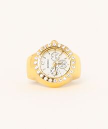 【OKUOKU 0909】watch ring 指輪時計 アソート マルチカラー フリーサイズ仕様 oku-ring-g7【GBT】