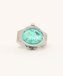 【OKUOKU　0909】watch ring 指輪時計 アソート マルチカラー フリーサイズ仕様 oku-ring-g7【GBT】
