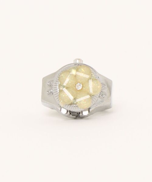 Burner(バーナー)の「【OKUOKU 0909】watch ring 指輪時計 アソート マルチカラー フリーサイズ仕様 oku-ring-g7【GBT】(リング・メンズ・シルバー系その他3/レッド系その他2/ゴールド/シルバー系その他/ピンクゴールド/ゴールド系その他/ブラック系1/ホワイト系その他/ゴールド系2/ブラウン/ホワイト/コバルトブルー/ネイビー/パープル/イエロー/ピンク系その他2/ゴールド系3/ブラック系その他3/イエロー系その他2/ホワイト系その他2/シルバー/シルバー系その他2/ブラック系その他/ゴールド系その他4/ブルー系その他2/ブラック系その他2/ゴールド系/ゴールド系その他3/ゴールド系その他2/ブラック/オレンジ系その他2/カリビアンブルー/レッド系その他3/ピンク/グリーン/レッド/シルバー系3・FREE)」の4枚目の写真