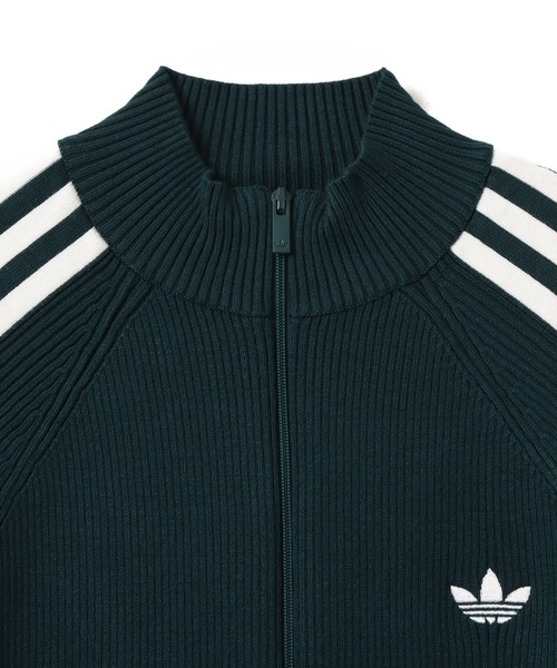 adidas ADICOLOR 3 STRIPES SLIM KNIT TRACK TOP / アディダス