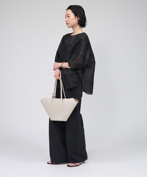 BABYLONE(バビロン)の「ランタンスリーブブラウス(シャツ/ブラウス・レディース・ブラック/ピンク/ホワイト・フリー)」の8枚目の写真