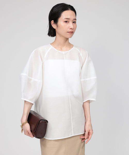 セール】ランタンスリーブブラウス（シャツ/ブラウス