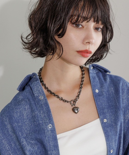 でまさのーページ♡⃜ ハートマンテルネックレス3（ネックレス）｜PAGEBOY（ページ
