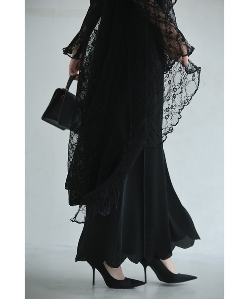 プリーツプリーズ テリージョーンスン アーティストロングワンピース カーディガン SLY | PLEATS BELTED ロングワンピース (ワンピース(ロング