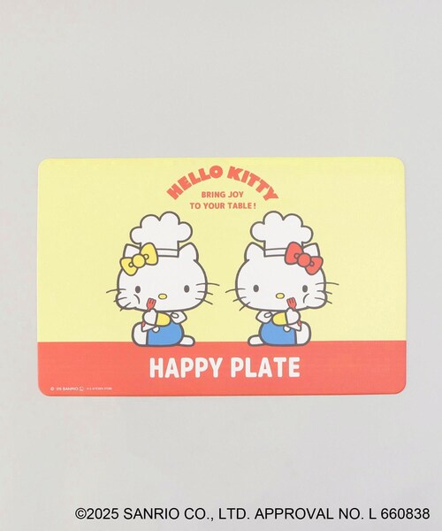 セール】ランチョンマット ハッピープレート ＜HELLO KITTY ハロー