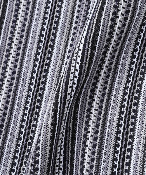 417 EDIFICE(フォーワンセブンエディフィス)の「ラッセルレース カーデ(カーディガン/ボレロ・メンズ・ブラウン/グリーン/チャコールグレー・MEDIUM/LARGE)」の17枚目の写真