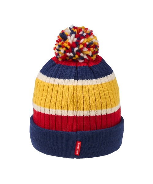 MIKI HOUSE（ミキハウス）の「ロゴニットフード（ニットキャップ/ビーニー・キッズ・マルチ/レッド系その他4・S(46-52cm)/M(52-56cm)）」の13枚目の写真