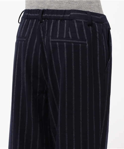 Discoat Parisien（ディスコートパリシアン）の「起毛ストライプワイドパンツ（その他パンツ・レディース・グレー/ネイビー/ブラック・MEDIUM/LARGE）」の7枚目の写真