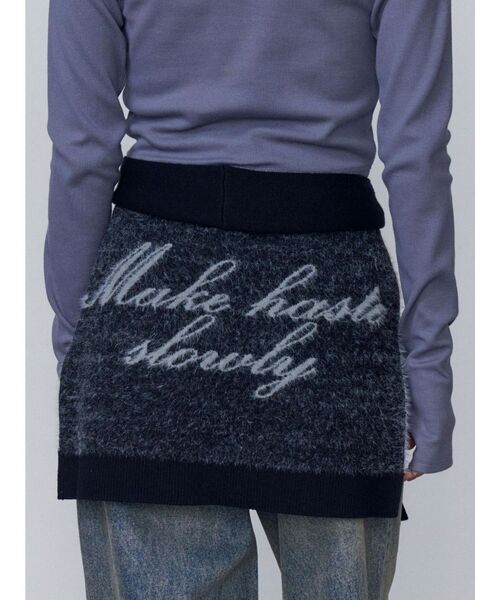 EMODA（エモダ）の「マルチウェイニットロゴベルト（ベルト・レディース・グレー/ブラック・FREE）」の13枚目の写真