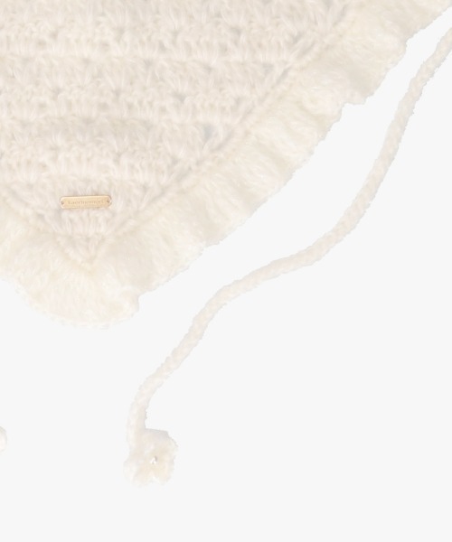 kaorinomori（カオリノモリ）の「kaorinomori ラブルバブーシュカ / カオリノモリ（ハット・レディース・ブラック/ピンク/ホワイト・FREE）」の9枚目の写真