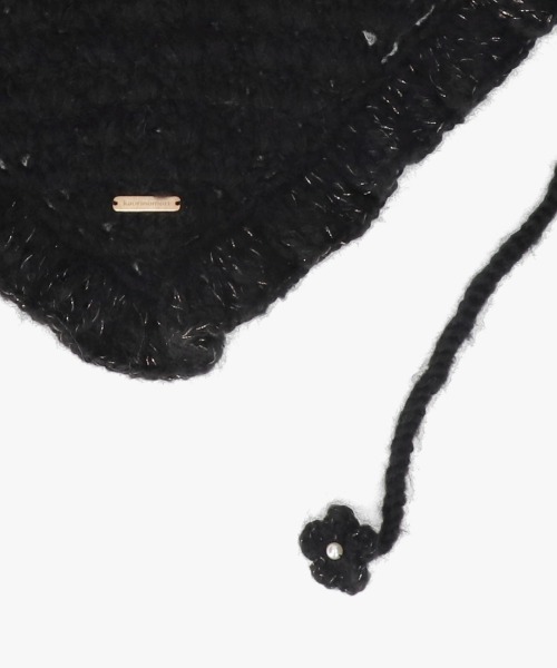 kaorinomori（カオリノモリ）の「kaorinomori ラブルバブーシュカ / カオリノモリ（ハット・レディース・ブラック/ピンク/ホワイト・FREE）」の14枚目の写真