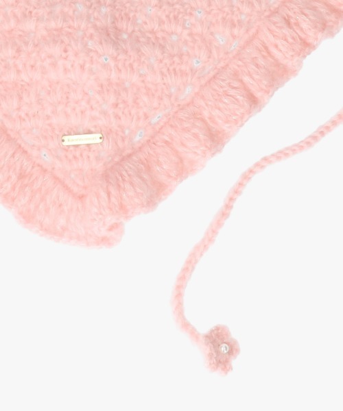 kaorinomori（カオリノモリ）の「kaorinomori ラブルバブーシュカ / カオリノモリ（ハット・レディース・ブラック/ピンク/ホワイト・FREE）」の20枚目の写真