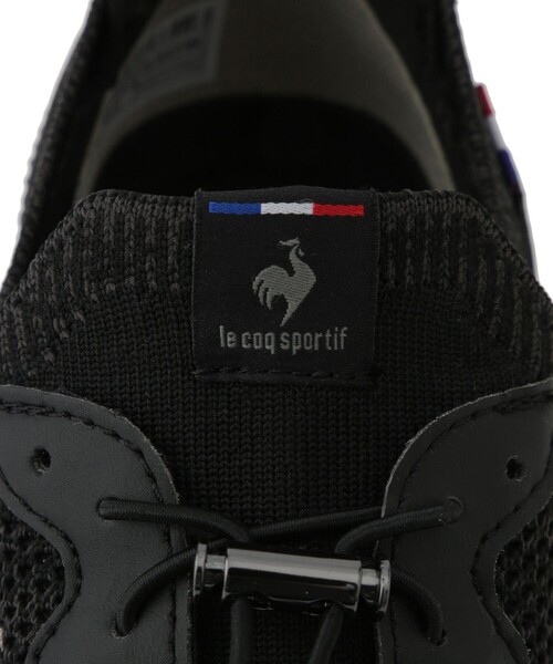 le coq sportif（ルコックスポルティフ）の「【le coq sportif/ルコックスポルティフ】【はっ水】ニットスニーカー(LCS ロワール)（スニーカー・レディース・ホワイト/ブラック・24.5cm/24.0cm/23.5cm）」の11枚目の写真