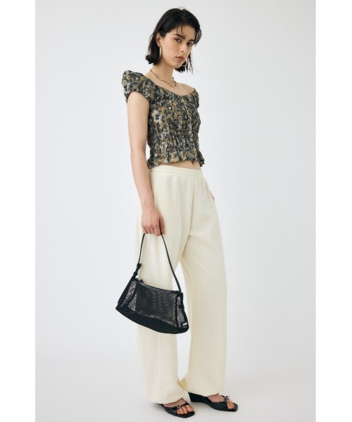 MOUSSY（マウジー）の「OPEN NECK GATHER ブラウス（シャツ