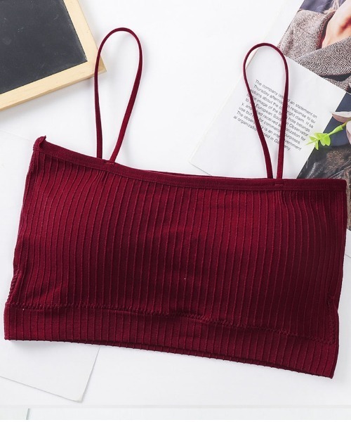 shoppinggo（ショッピングゴー）の「夏服 カップ付きキャミソール キャミタンクトップ 見せブラトップ ブラカバー（キャミソール・レディース・グレー/ネイビー/オレンジ/イエロー/ピンク/グリーン/キャメル/レッド/ワインレッド・FREE）」の8枚目の写真