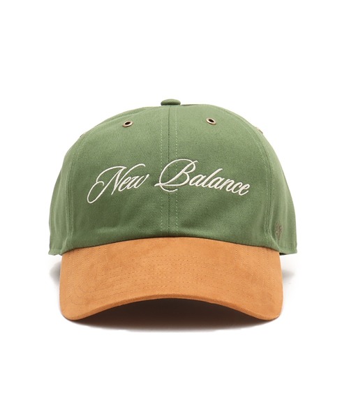 NEW BALANCE（ニューバランス）の「New Balance NB by 47 Canvas & Suede Clean Up / ニューバランス NB by 47 Canvas & Suede Clean Up（キャップ・メンズ・ネイビー/グリーン/バーガンディー・ONE SIZE）」の4枚目の写真