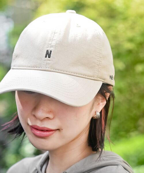 rps（アールピーエス）の「Ｎ刺繍コットンキャップ（キャップ・レディース・オフホワイト/チャコールグレー/ベージュ・フリー）」の3枚目の写真