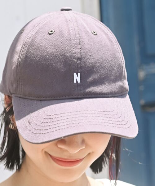 rps（アールピーエス）の「Ｎ刺繍コットンキャップ（キャップ・レディース・オフホワイト/チャコールグレー/ベージュ・フリー）」の2枚目の写真