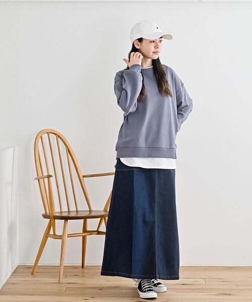 rps（アールピーエス）の「Ｎ刺繍コットンキャップ（キャップ・レディース・オフホワイト/チャコールグレー/ベージュ・フリー）」の9枚目の写真
