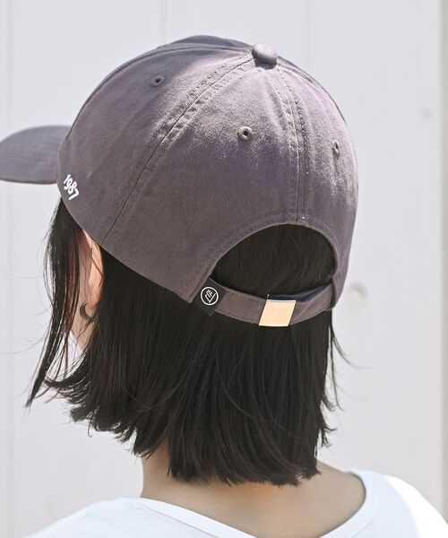 rps（アールピーエス）の「Ｎ刺繍コットンキャップ（キャップ・レディース・オフホワイト/チャコールグレー/ベージュ・フリー）」の14枚目の写真