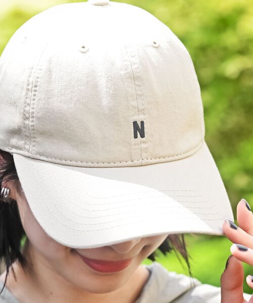 rps（アールピーエス）の「Ｎ刺繍コットンキャップ（キャップ・レディース・オフホワイト/チャコールグレー/ベージュ・フリー）」の17枚目の写真