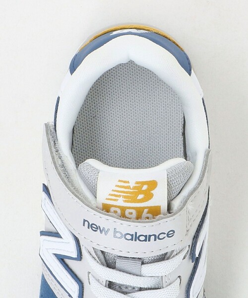 NEW BALANCE（ニューバランス）の「＜New Balance＞ 996 Hook and Loop スニーカー / キッズ  17㎝-24㎝（スニーカー・キッズ・グレー系/ベージュ・21cm/20cm/19cm/18cm/17cm/24cm/23cm/22cm）」の8枚目の写真