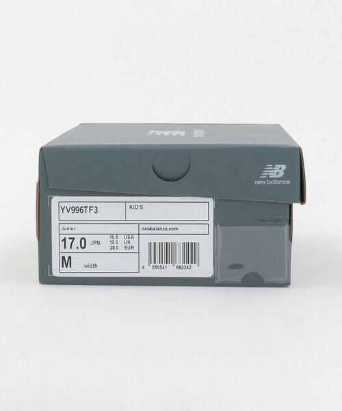 NEW BALANCE（ニューバランス）の「＜New Balance＞ 996 Hook and Loop スニーカー / キッズ  17㎝-24㎝（スニーカー・キッズ・グレー系/ベージュ・21cm/20cm/19cm/18cm/17cm/24cm/23cm/22cm）」の15枚目の写真