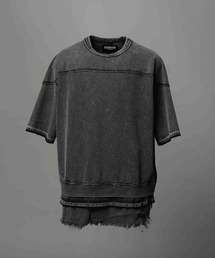 MAISON SPECIAL(]XyV)́sUNISEXtChemical Over-Dye Prime-Over Football Layered T-shirt/P~JI[o[_CvCI[o[tbg{[C[hTVcyMAISON SPECIAL/]XyVz(TVc/Jbg\[)