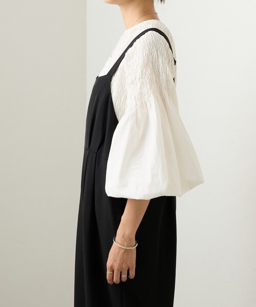 BEARDSLEY（ビアズリー）の「トロミサロペット（サロペット/オーバーオール・レディース・ブラック・FREE）」の22枚目の写真