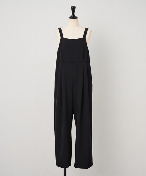 BEARDSLEY（ビアズリー）の「トロミサロペット（サロペット/オーバーオール・レディース・ブラック・FREE）」の15枚目の写真