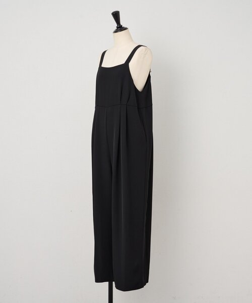 BEARDSLEY（ビアズリー）の「トロミサロペット（サロペット/オーバーオール・レディース・ブラック・FREE）」の16枚目の写真