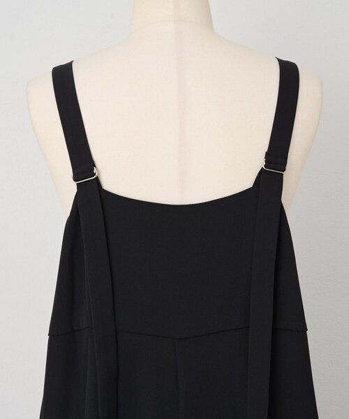 BEARDSLEY（ビアズリー）の「トロミサロペット（サロペット/オーバーオール・レディース・ブラック・FREE）」の19枚目の写真