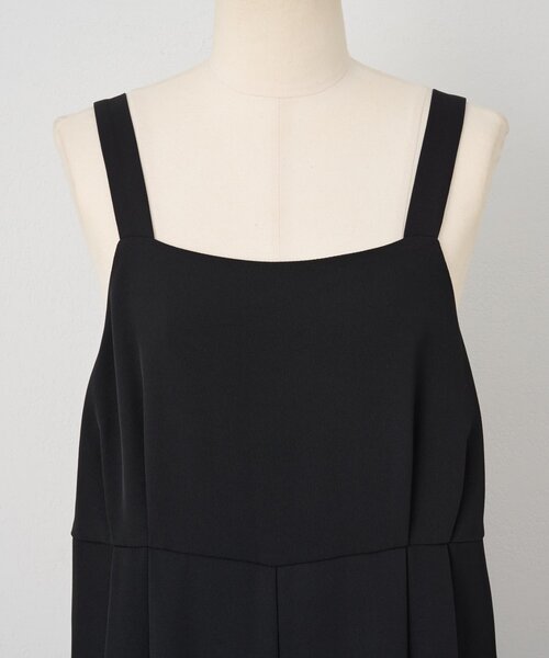 BEARDSLEY（ビアズリー）の「トロミサロペット（サロペット/オーバーオール・レディース・ブラック・FREE）」の9枚目の写真