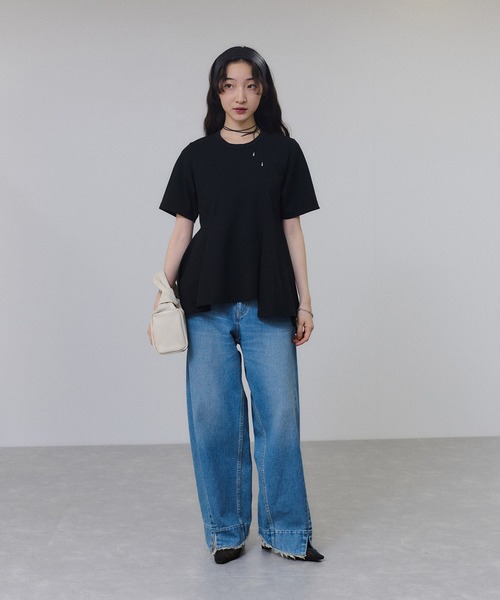 ADAM ET ROPE'(アダムエロペ)の「【サステナブル】ヘアバンド(ヘアバンド・レディース・ダークブラウン/ブラック・FREE)」の6枚目の写真