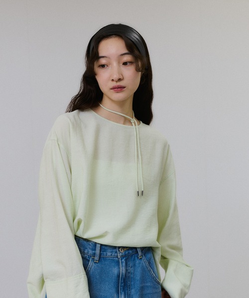 ADAM ET ROPE'(アダムエロペ)の「【サステナブル】ヘアバンド(ヘアバンド・レディース・ダークブラウン/ブラック・FREE)」の10枚目の写真