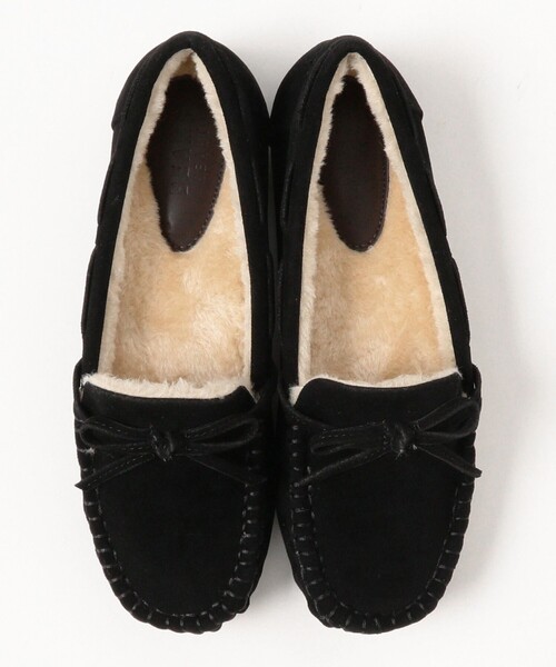BEAMS HEART（ビームスハート）の「フェイクファー モカシン（モカシン/デッキシューズ・レディース・ブラック/グレー/ベージュ・MEDIUM/SMALL/LARGE）」の18枚目の写真