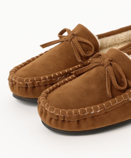 BEAMS HEART（ビームスハート）の「フェイクファー モカシン（モカシン/デッキシューズ・レディース・ブラック/グレー/ベージュ・MEDIUM/SMALL/LARGE）」の21枚目の写真