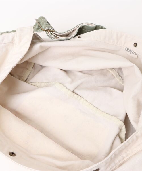 The Beatles（ザビートルズ）の「The Beatles / ビートルズ プリント ショルダーバッグ コットンキャンバス チケットモチーフ / American Tour 1964（ショルダーバッグ・メンズ・ブルー/アイボリー/アイボリー系/ベージュ・FREE）」の7枚目の写真