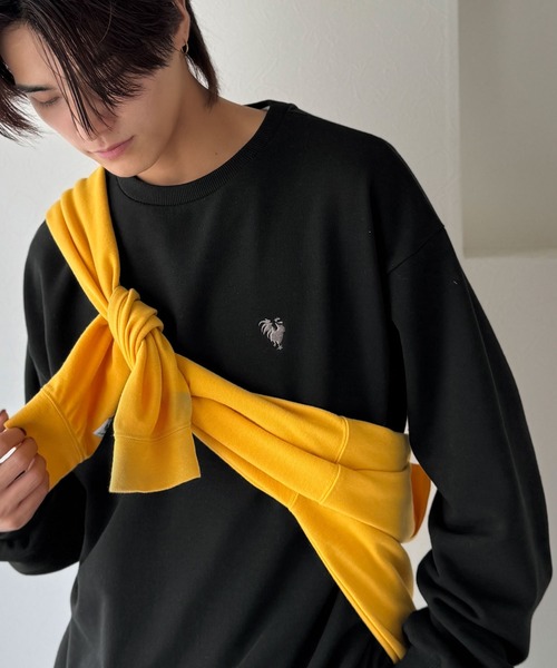 Classical Origin(クラシカルオリジン)の「「背中で魅せる。」ルースターバック刺繍スウェットトレーナー/Rooster Back Embroidered Sweat Trainer(スウェット・メンズ・杢グレー/ブラック・LARGE/MEDIUM/SMALL)」の22枚目の写真