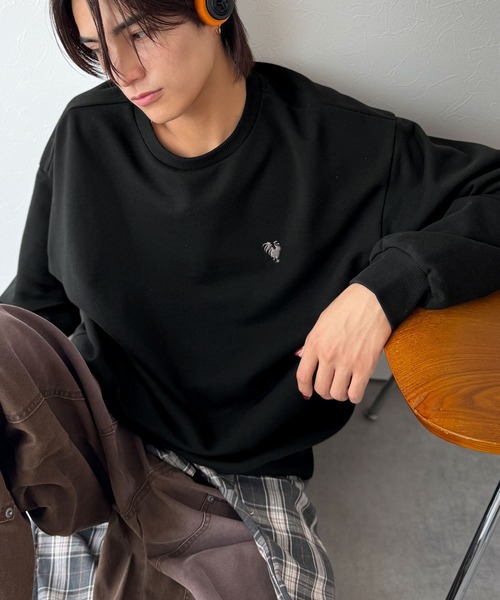 Classical Origin(クラシカルオリジン)の「「背中で魅せる。」ルースターバック刺繍スウェットトレーナー/Rooster Back Embroidered Sweat Trainer(スウェット・メンズ・杢グレー/ブラック・LARGE/MEDIUM/SMALL)」の20枚目の写真