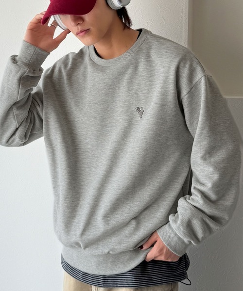 Classical Origin(クラシカルオリジン)の「「背中で魅せる。」ルースターバック刺繍スウェットトレーナー/Rooster Back Embroidered Sweat Trainer(スウェット・メンズ・杢グレー/ブラック・LARGE/MEDIUM/SMALL)」の11枚目の写真