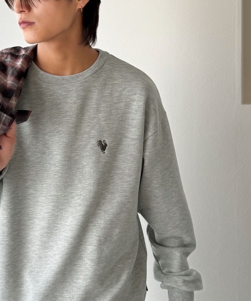 Classical Origin(クラシカルオリジン)の「「背中で魅せる。」ルースターバック刺繍スウェットトレーナー/Rooster Back Embroidered Sweat Trainer(スウェット・メンズ・杢グレー/ブラック・LARGE/MEDIUM/SMALL)」の16枚目の写真