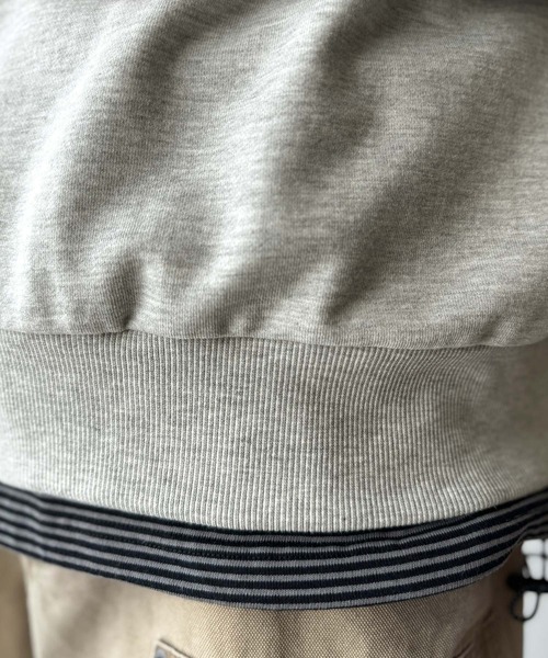 Classical Origin(クラシカルオリジン)の「「背中で魅せる。」ルースターバック刺繍スウェットトレーナー/Rooster Back Embroidered Sweat Trainer(スウェット・メンズ・杢グレー/ブラック・LARGE/MEDIUM/SMALL)」の5枚目の写真